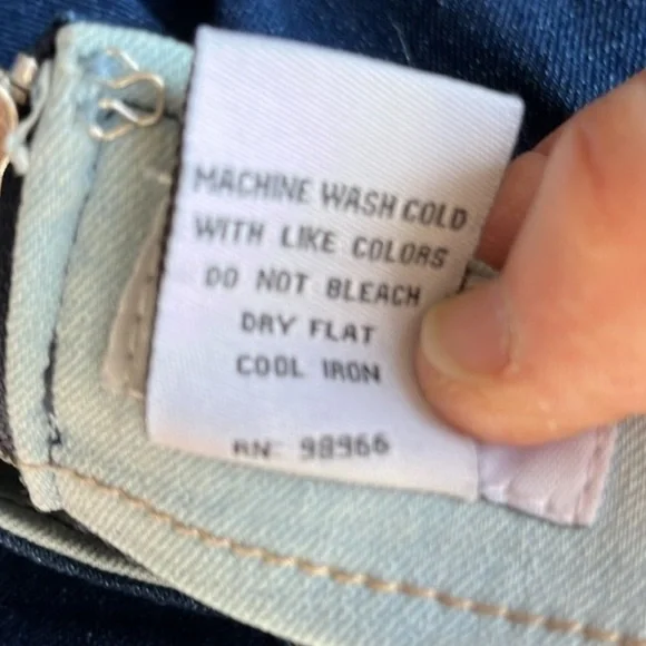 Indigo Denim Jean  Skirt - Picture 9 of 13